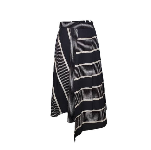 NWT Anthropologie Eva Franco Aline Asymmetrical Hem Skirt Size 4 - Picture 2 of 9
